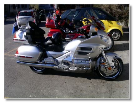 DIE ERSTEN BILDER VON UNSERER NEUEN GOLDWING 1800 (19.03.2005)