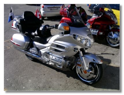 DIE ERSTEN BILDER VON UNSERER NEUEN GOLDWING 1800 (19.03.2005)