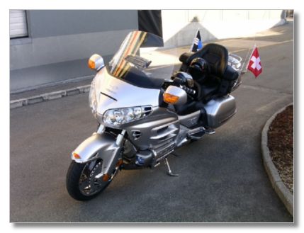 DIE ERSTEN BILDER VON UNSERER NEUEN GOLDWING 1800 (19.03.2005)