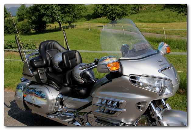 Unsere GoldWing 1800 (Modell 2005)