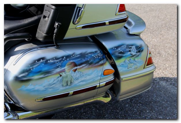 Unsere GoldWing 1800 (Modell 2005)