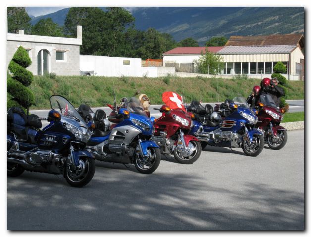 NATIONALES GOLDWING-TREFFEN VOM 15. JULI 2012 - STAMM OBERWALLIS