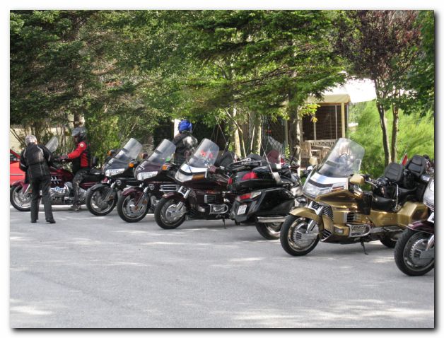NATIONALES GOLDWING-TREFFEN VOM 15. JULI 2012 - STAMM OBERWALLIS