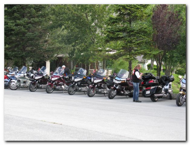 NATIONALES GOLDWING-TREFFEN VOM 15. JULI 2012 - STAMM OBERWALLIS