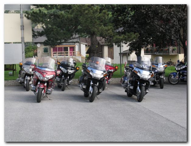 NATIONALES GOLDWING-TREFFEN VOM 15. JULI 2012 - STAMM OBERWALLIS