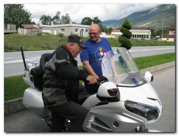 NATIONALES GOLDWING-TREFFEN VOM 15. JULI 2012 - STAMM OBERWALLIS