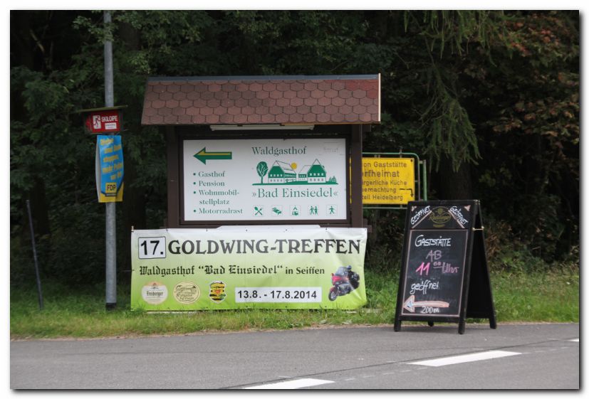 GWST Sachsen - 17. Goldwingtreffen vom 13. - 17.08.2014 in Seiffen 