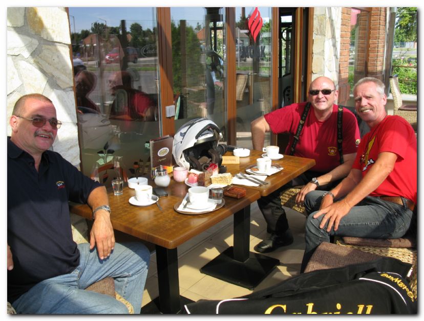 AUSFLUG ERRO MOTO VOM 01. AUGUST 2015 DURCH UNGARN