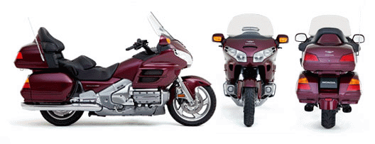 GOLDWING 1800 - BLOODSTONE RED METALLIC